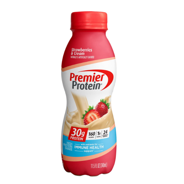 Premier Protein Alimento Líquido Strawberries Cream 340Ml