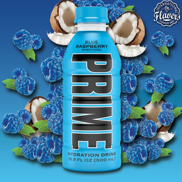 Prime Hydration Drink/Bebida Hidratante Blue Raspberry 500Ml - Imagen 2