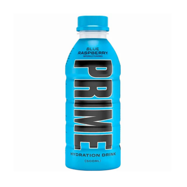 Prime Hydration Drink/Bebida Hidratante Blue Raspberry 500Ml