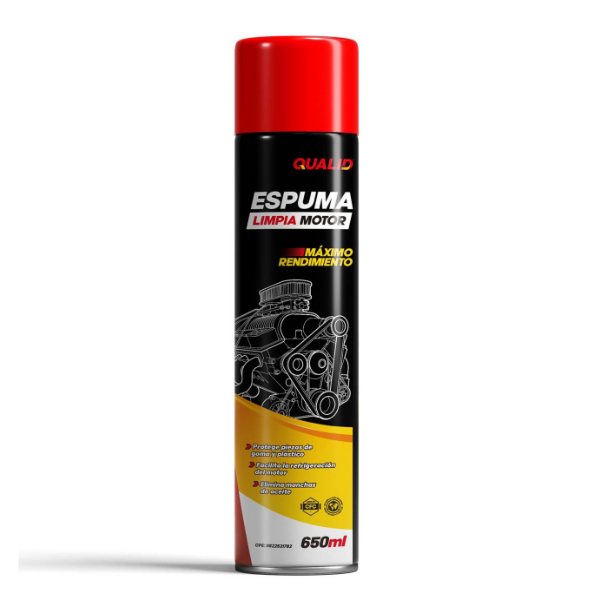 Qualid Espuma Limpia Motor 650Ml