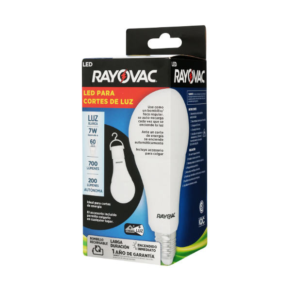 Rayovac Bombillo Emergency Led 7W