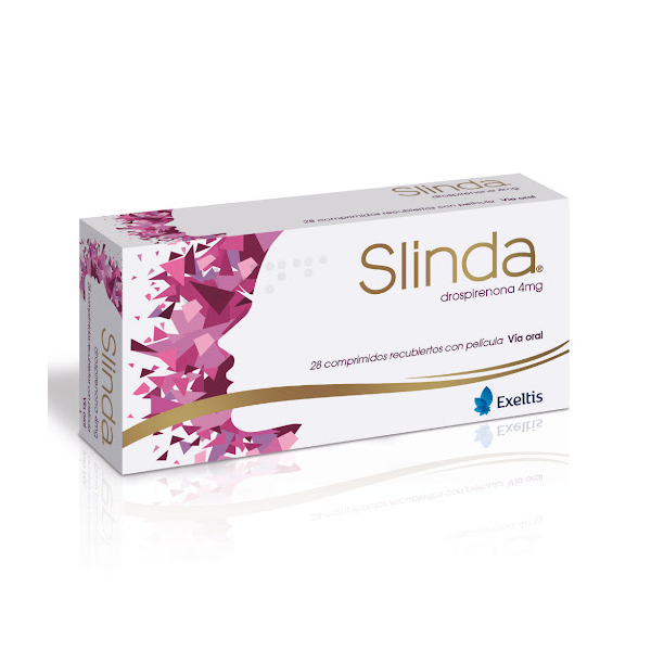 Slinda Drospirenona 4Mg X 28 Comprimidos Exeltis