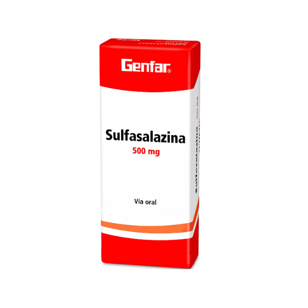 Sulfasalazina 500Mg X 10 Tabletas Genfar