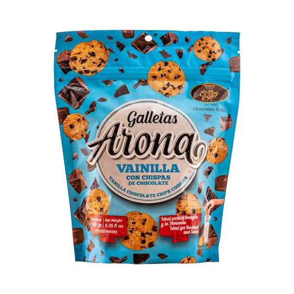 Arona Galletas Vainilla Con Chispas Chocolate 180Gr