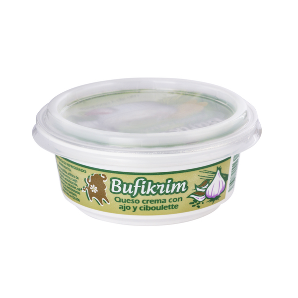 Bufikrim Queso Crema Con Ajo/Ciboulette. 250Gr