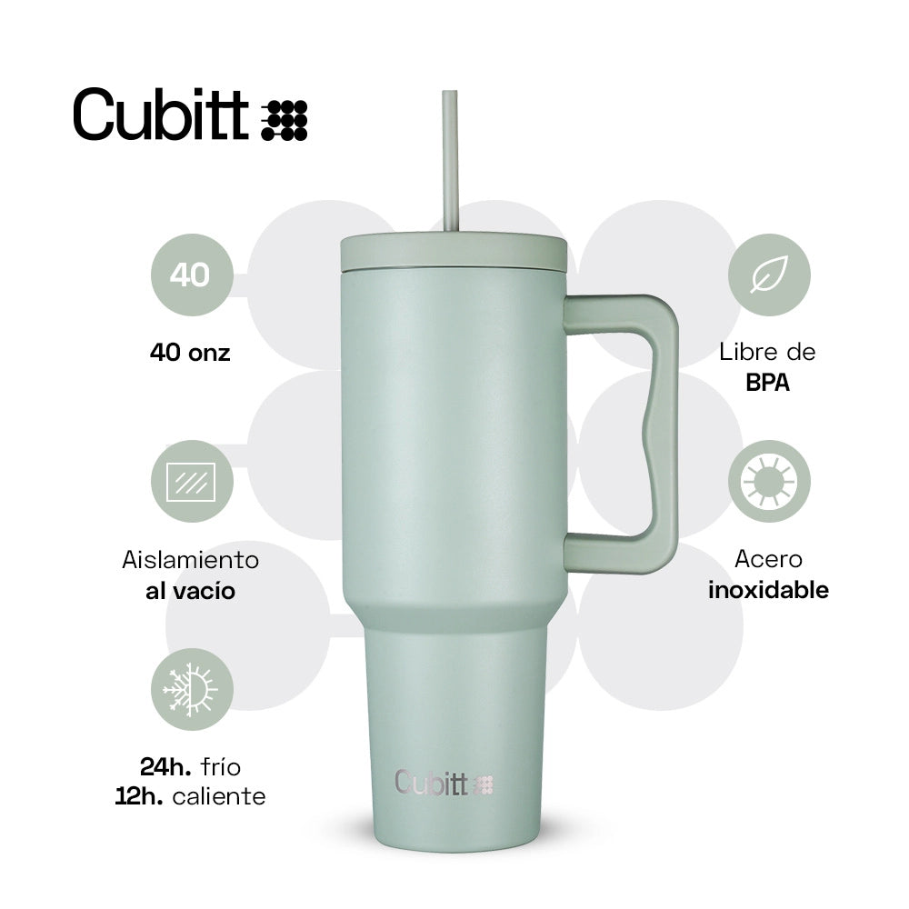 Cubitt Tumbler Ct Hydro Bottle 1100 ml / 40 ozCt-Tumb3M Mint Green - Imagen 3