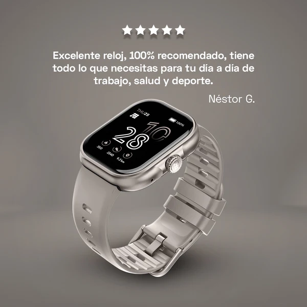 Cubitt Reloj Viva Gris Smartwatch Ct-Viva8 - Imagen 5