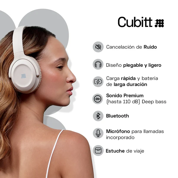 Cubitt Studio Wireless Audifono Active .Ctanc-9 - Imagen 2