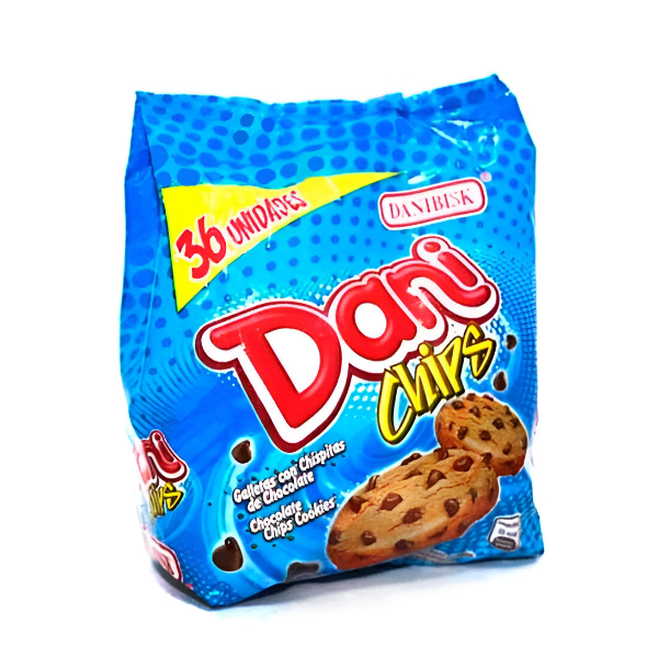 Danibisk Dani Chips Galletas De Chocolate 288Gr.