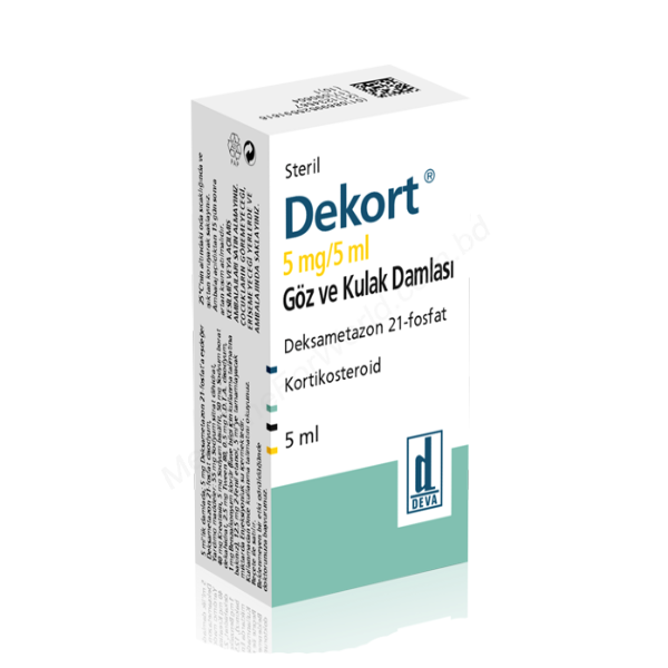 Dekort Dexametasona Solución Oftalmica 5Mg/5Ml X 5Ml Deva-Polinac