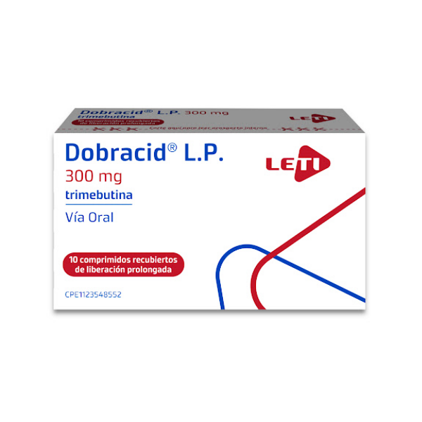 Dobracid Trimebutina 300Mg X 10 Comprimidos Leti