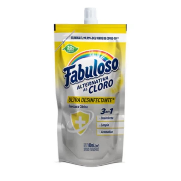 Fabuloso Antibacterial/Antiviral Alternativa Al Cloro .180Ml