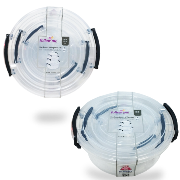 Follow Me Contenedores Set 3 Piezas