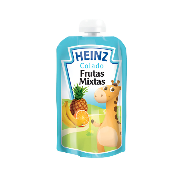 Heinz Compota Flexible Frutas Mixtas 113Gr.