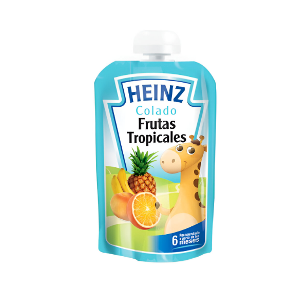 Heinz Compota Flexible Frutas Tropicales 113Gr.