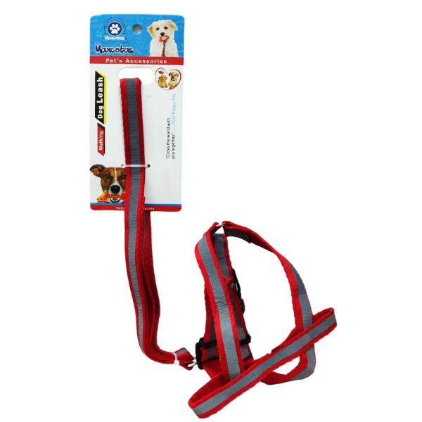 Maxcotas Accesorios Correa Con Collar Para Mascota Mx-090
