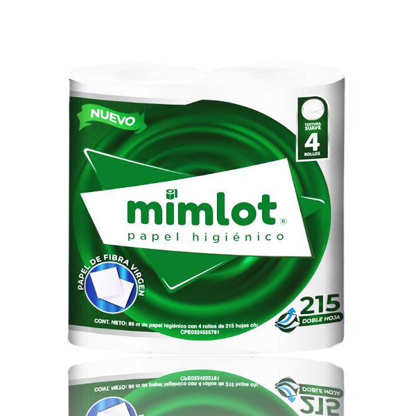 Mimlot Papel Higiénico 215 Doble Hoja