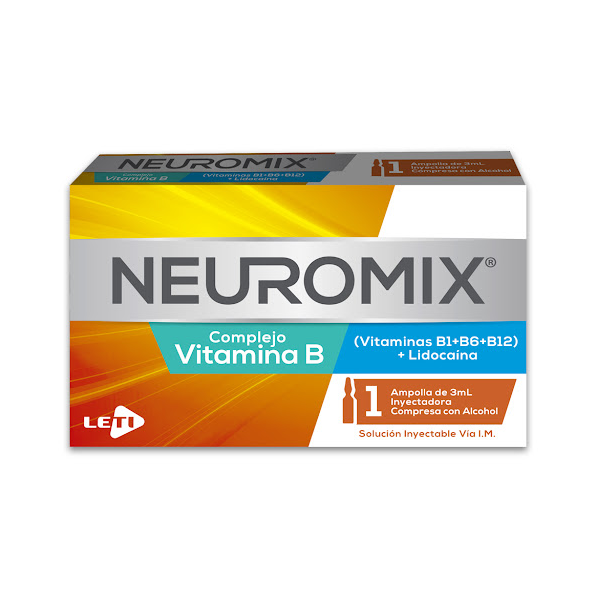 Neuromix Complejo B Ampolla 3ml/I.M Kit 1 Unidad - Leti
