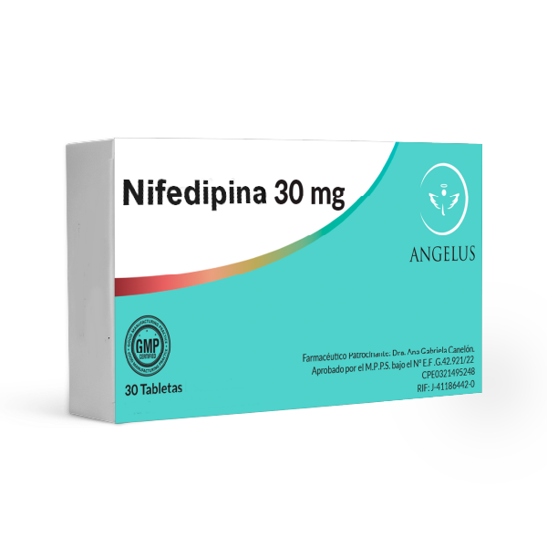 Nifedipina 30Mg X 30 Tabletas Angelus