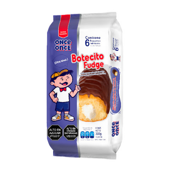 Once-Once Botecito Fudge 300Gr. X 6 Unidades