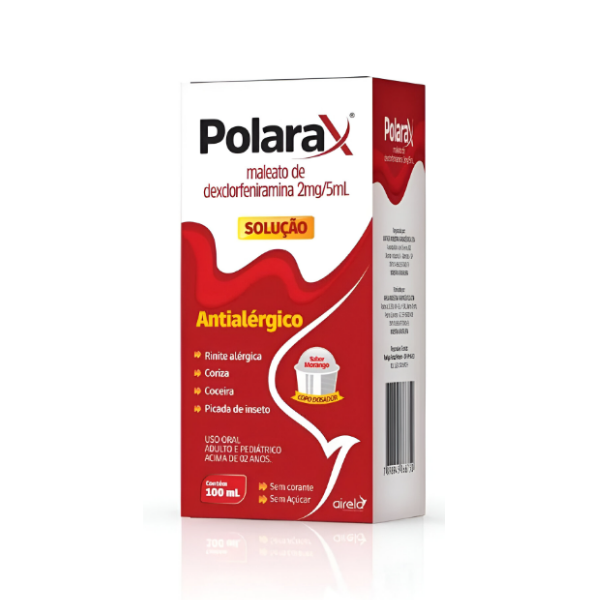 Polarax Dexclorfeniramina Jarabe 2Mg/5Ml X 100Ml Airela