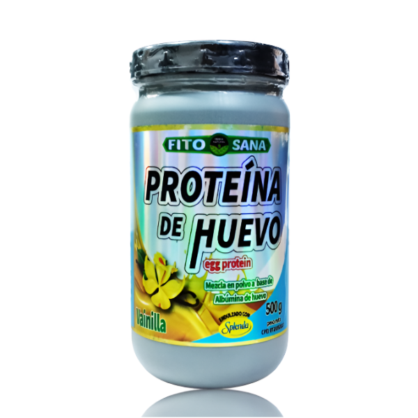 Proteina De Huevo Vainilla X 500Gr Fitosana