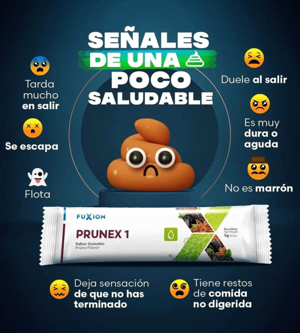 Prunex 1 Té Alimento En Polvo Limpiador Intestinal Sachet 5gr Fuxion