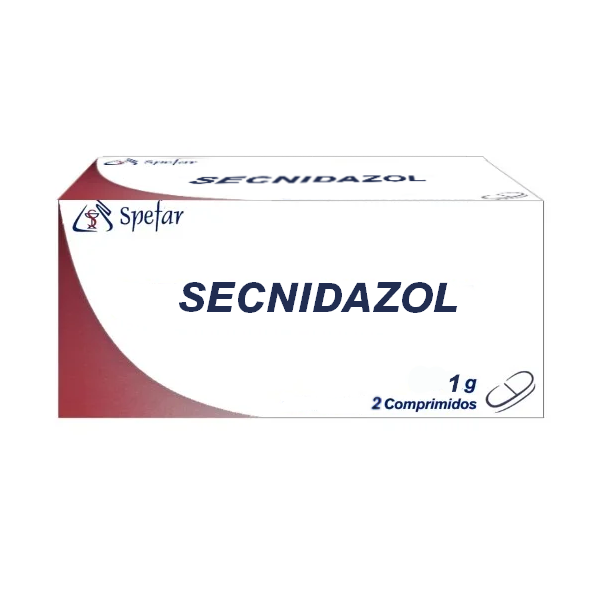 Secnidazol 1Gr X 2 Comprimidos Spefar