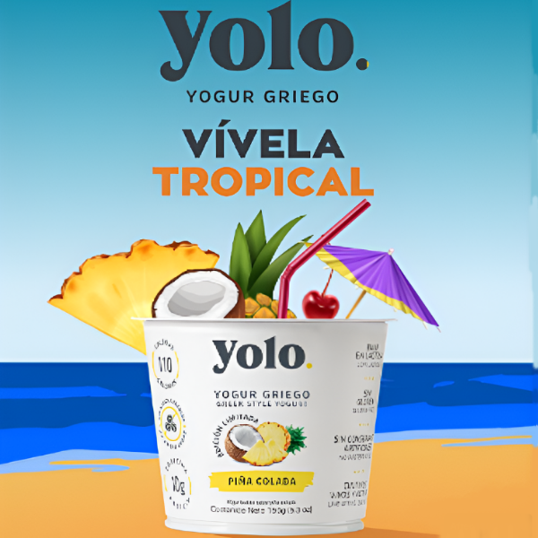 Yolo Yogurt Griego Piña Colada X 150Gr - Imagen 2