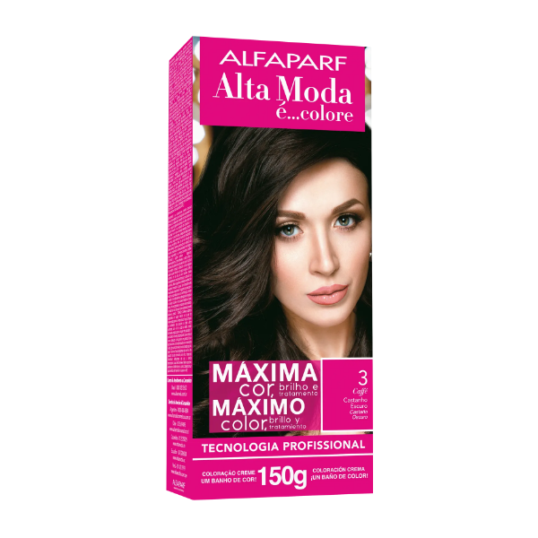 Alfaparf Alta Moda Tinte Kit 3 Castaño Oscuro