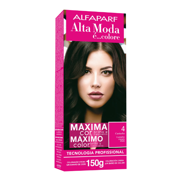 Alfaparf Alta Moda Tinte Kit 4 Castaño Medio