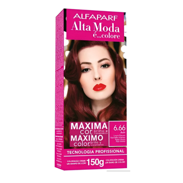 Alfaparf Alta Moda Tinte Kit 6.6 Rojo
