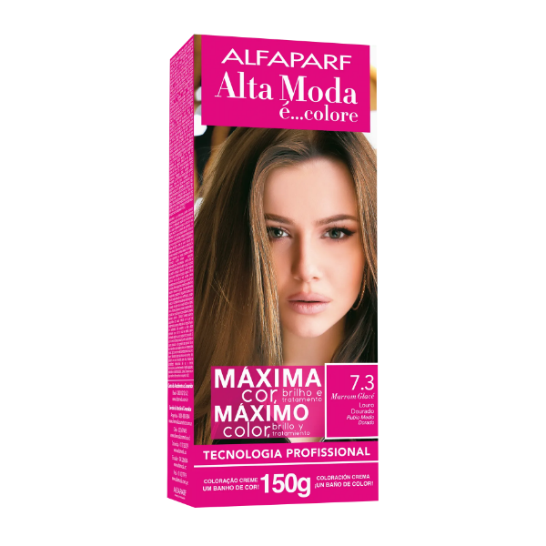 Alfaparf Alta Moda Tinte Kit 7.3 Rubio Medio