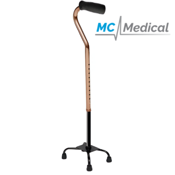Bastón De 4 Punto Ajustable Mc Medical