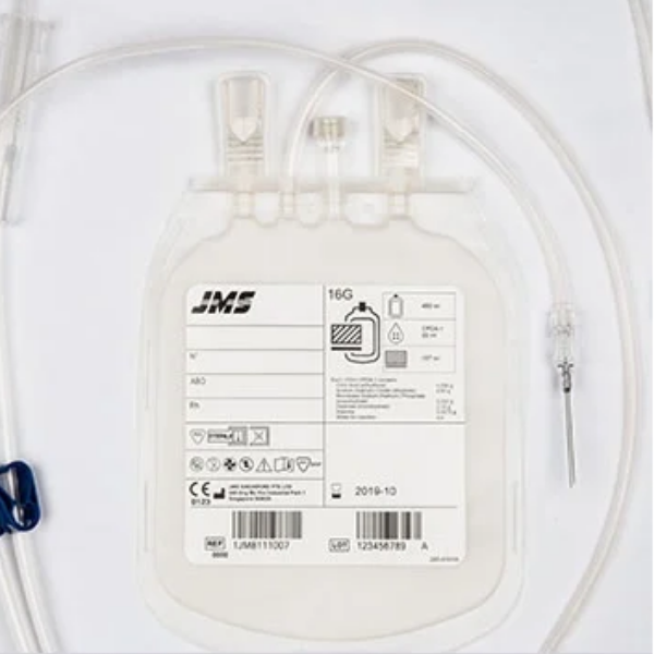 Bolsa De Sangre Doble Cpda-1 X 5 Unidades Jms - Imagen 2