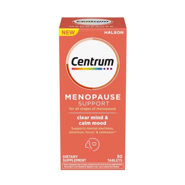 Centrum Menopause Support Clear Mind/Calm Mood X 30 Tabletas