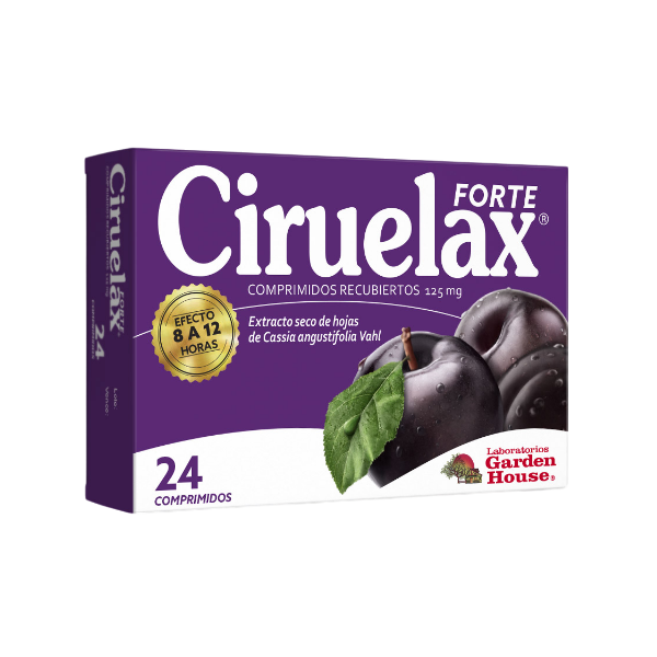 Ciruelax Forte 125Mg X 24 Comprimidos Megalabs