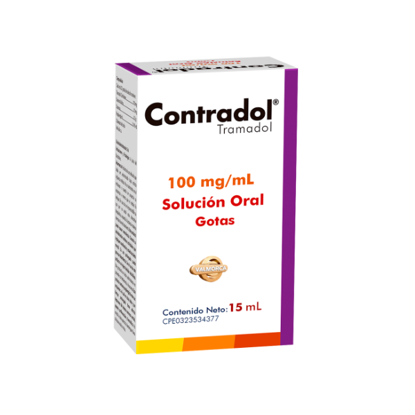 Contradol Tramadol Gotas 100Mg/15Ml Valmorca