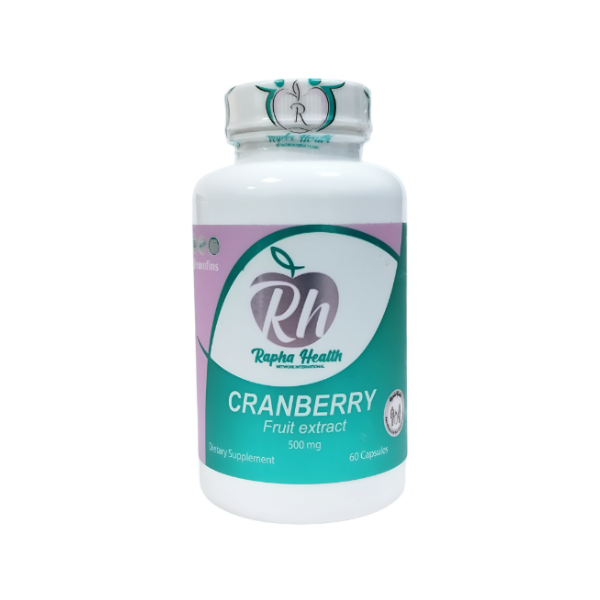 Cranberry 500Mg X 60 Cápsulas Rapha Health
