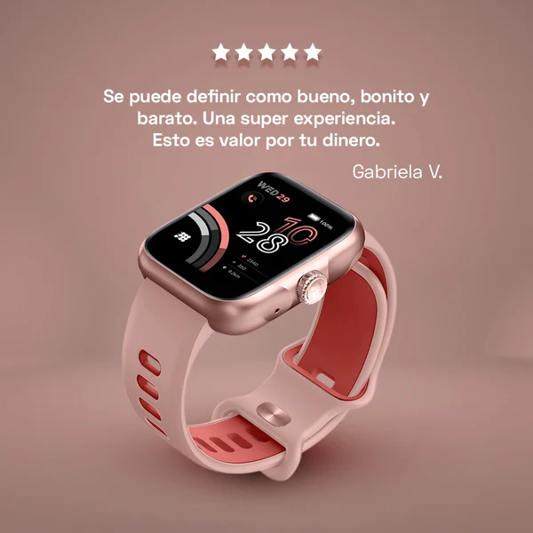 Cubitt Reloj Viva Pro Rosa Smartwatch Ct-Viva P5 - Imagen 7