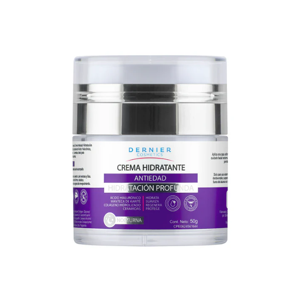 Dernier Crema Hidratante Facial Antiedad Hidrat. Profunda X 50Gr