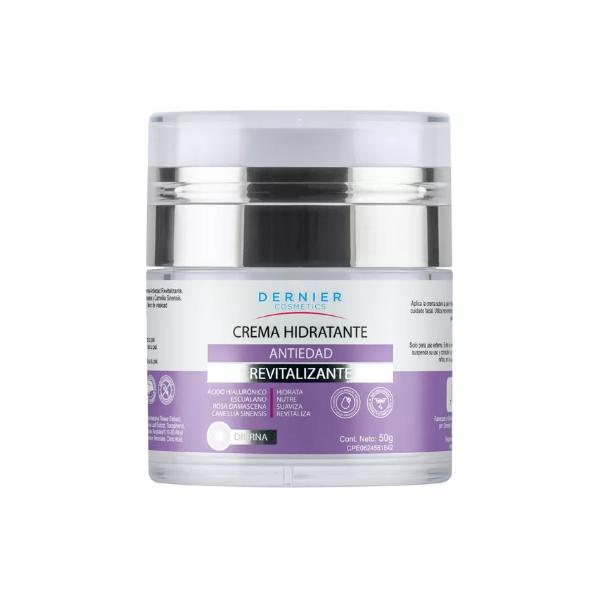 Dernier Crema Hidratante Facial Antiedad Revitalizante X 50Gr