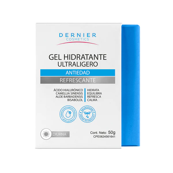 Dernier Gel Hidratante Facial Antiedad Refrescante X 50Gr - Imagen 2