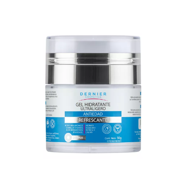 Dernier Gel Hidratante Facial Antiedad Refrescante X 50Gr