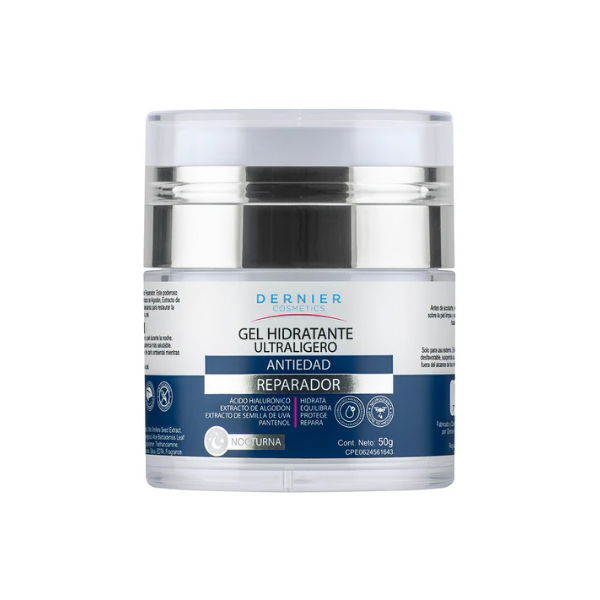 Dernier Gel Hidratante Facial Antiedad Reparador X 50Gr