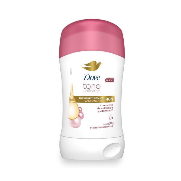 Dove Desodorante Barra Tono Uniforme 45Gr