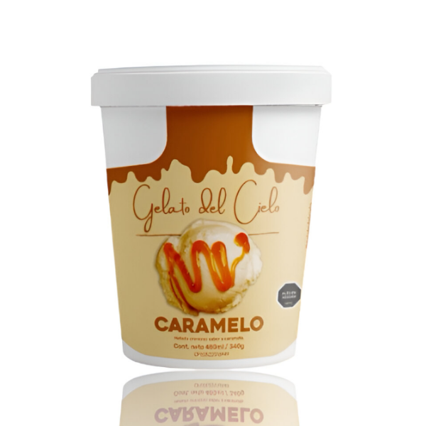Gelato Del Cielo Helado Caramelo 480 Ml