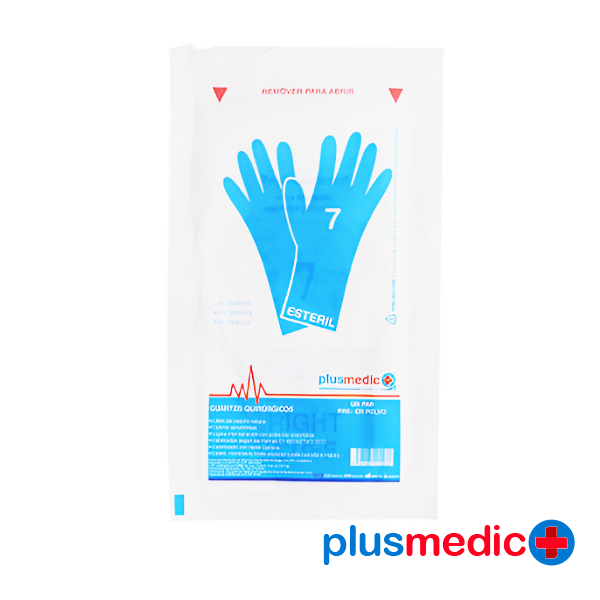 Guantes Quirurgicos N/7 Plusmedic