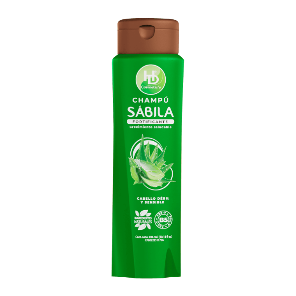Hd Cosmetic Champu Sabila Forticante 300Ml