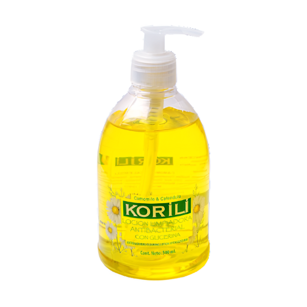 Korili Jabón Líquido Corporal Con Valvula Camomile 500Ml